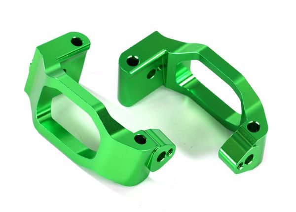 Traxxas Caster blocks (c-hubs), 6061-T6 aluminum (green-anodized) 8932
