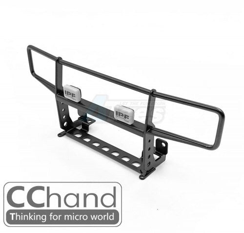 CCHand TRX4 Bronco Ranch Front Bumper (Black) with IPF Light