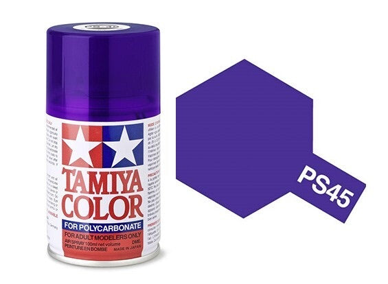 Tamiya PS-45 Translucent Purple spray paint