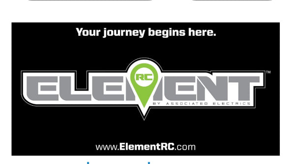 Element RC Vinyl Banner, 48x24