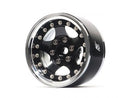 ProBuild™ 1.9" SV5 Adjustable Offset Aluminum Beadlock Wheels (2) Chrome/Black
