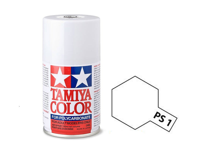 Tamiya PS-1 white spray paint
