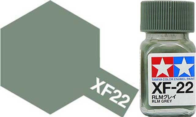 Flat Rlm Grey 80322 Tamiya Enamel Paint XF-22 XF22 EXF-22 EXF22