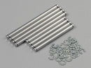 TAMIYA 53301 (OP301) TL-01 STAINLESS STEEL SUSPENSION SHAFT SET