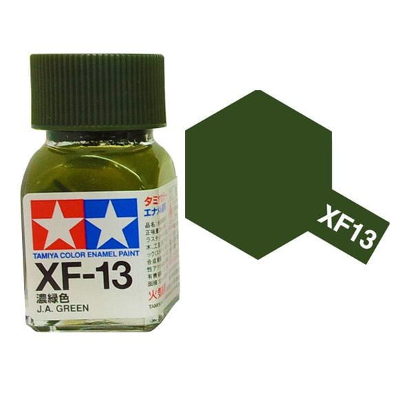 Flat J.A. Green 80313 Tamiya Enamel Paint XF-13 XF13 EXF-13 EXF13