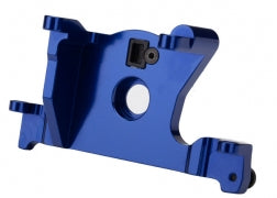 Traxxas Motor mount, 6061-T6 aluminum (blue-anodized) LCG chassis.
