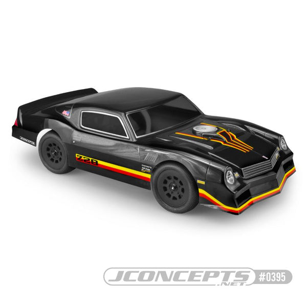 JConcepts 1978 Chevy Camaro - Street Stock body (Fits - Dirt Oval, street stock chassis layout - 10.25" wide body)