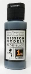 Mission Models Gloss Black Base for Chrome 1oz (30ml) (1)