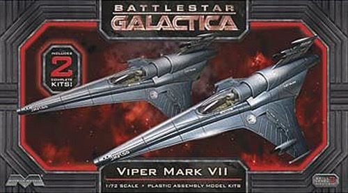Moebius Battle Star Galactica Viper MKVII 1/72 Model Kit