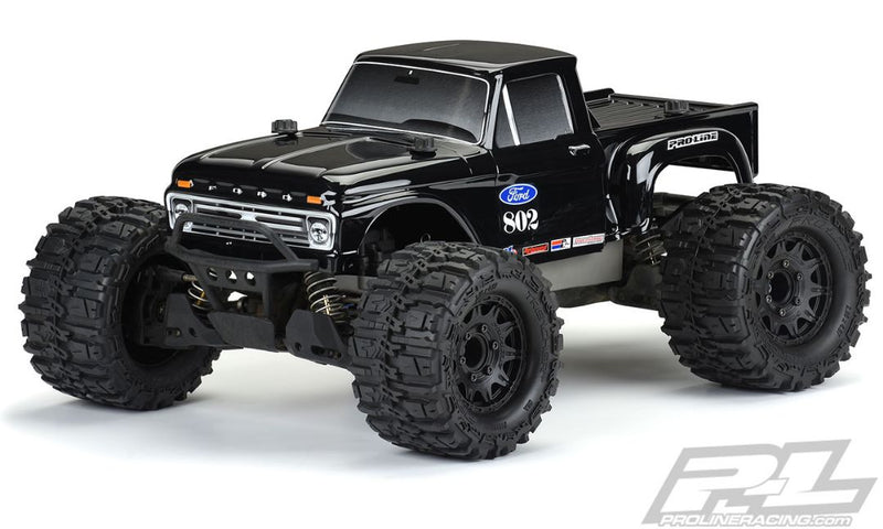 Pro-Line 1966 Ford F-100 Tough-Color (Black) Body for Stampede