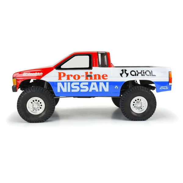 Pro-Line 1987 Nissan Hardbody D21 Clear Body for 12.3" (313mm) Wheelbase Scale Crawlers