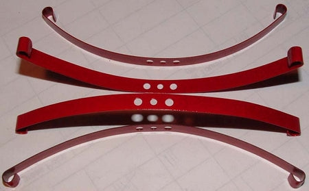 RC4WD Red Super Soft Flex Leaf Springs (4)