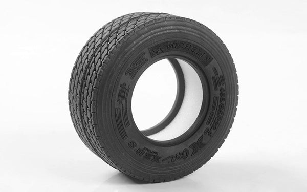 RC4WD 1.7" Michelin X ONE XZU S Super Single Semi Truck Advanced X4 Tires 3.29" OD (2) Z-T0176