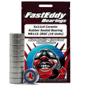 Fast Eddy 5x11x4 Ceramic Rubber Sealed Bearing MR115-2RSC (10 Units)