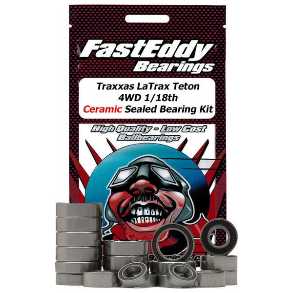 Fast Eddy Traxxas LaTrax Teton 4WD 1/18th Ceramic Bearing Kit