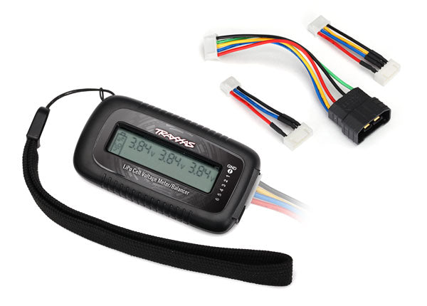 Traxxas LiPo cell voltage checker/balancer (includes #2938X adapter for Traxxas iD batteries) 2968X