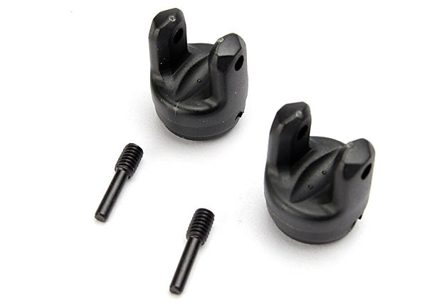 Traxxas Revo Yokes, differential and transmission (2)/ 4x15mm screw pins (2)