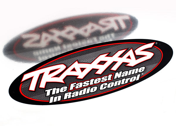 Traxxas 9" Oval Decal, 2 Sided
