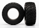 Traxxas Tires, Bfgoodrich Rally, Gravel Pattern (2)/ Foam Inserts (2)