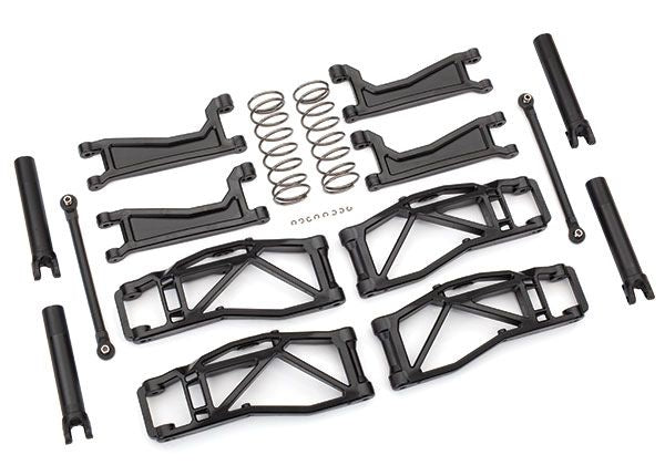 Traxxas Suspension kit, WideMAXX, black