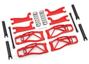 Traxxas Suspension kit, WideMAXX, red