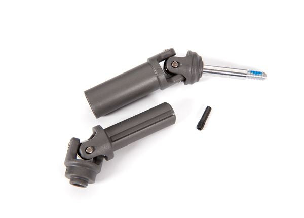 Traxxas Driveshaft assembly (1), left or right (fully assembled, ready to install)/ screw pin (1)