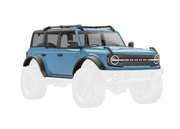 Traxxas Body, FordÂ Bronco, Complete, Area 51 (Includes Grille, Side Mirrors, Door Handles, Fender Flares, Windshield Wipers, Spare Tire Mount, & Clipless Mounting)