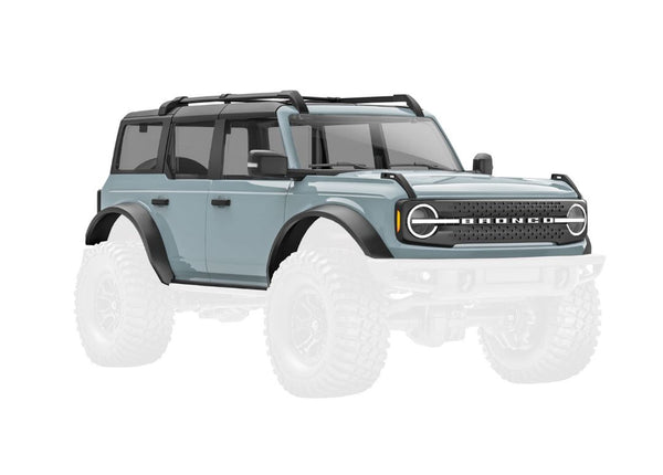 Traxxas Body, FordÂ Bronco, Complete, Cactus Grey (Includes Grille, Side Mirrors, Door Handles, Fender Flares, Windshield Wipers, Spare Tire Mount, & Clipless Mounting)