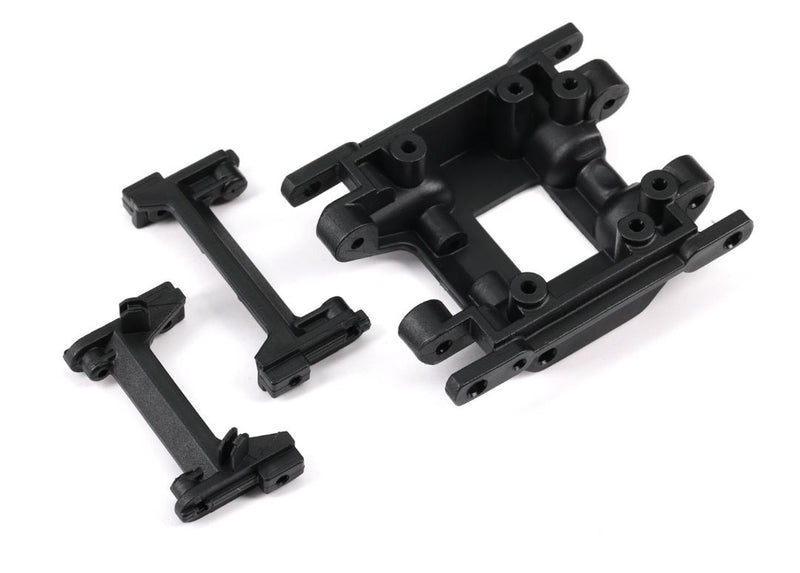 Traxxas Skidplate, Center/ Bumper Mount, Front/ Bumper Mount, Rear