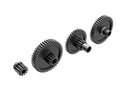 Traxxas Gear Set, Transmission, Low Range (Crawl) (40.3:1 Reduction Ratio)/ Pinion Gear, 11-Tooth 9776R
