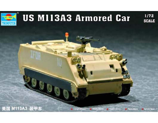 Trumpeter 1/72 US M 113A3 Armored Car