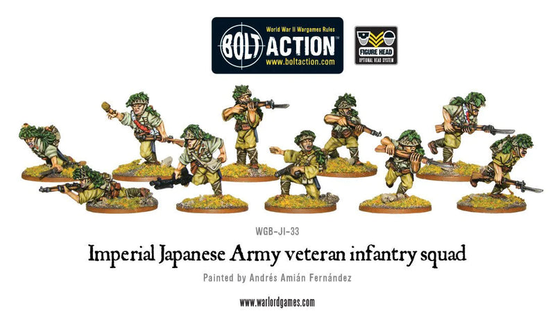 Japanese Veteran infantry squad