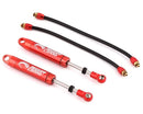 Yeah Racing Desert Lizard Piggyback Shocks w/Reservoir (2) Red